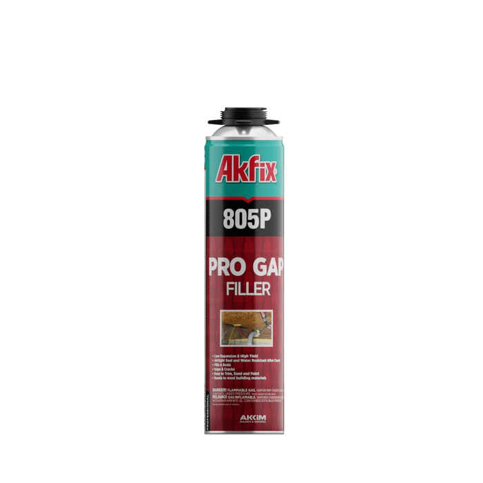 Akfix 805P Pro Gap Filler, Insulation Gun Foam Sealant 29 oz