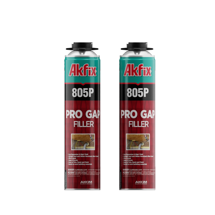 Akfix 805P Pro Gap Filler, Insulation Gun Foam Sealant 29 oz