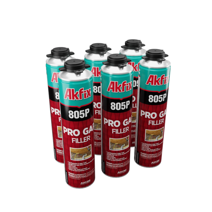 Akfix 805P Pro Gap Filler, Insulation Gun Foam Sealant 29 oz