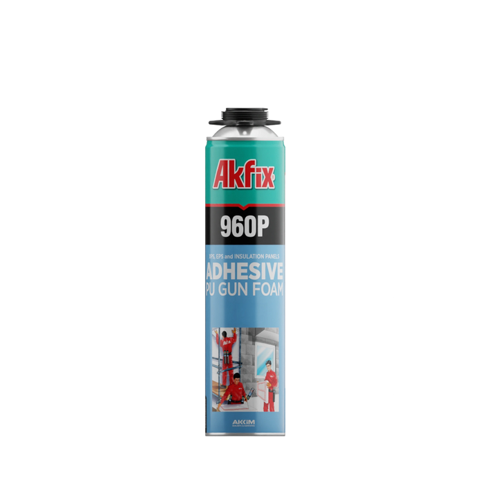 Akfix 960P Adhesive PU Gun Foam | High-Yield Construction Adhesive
