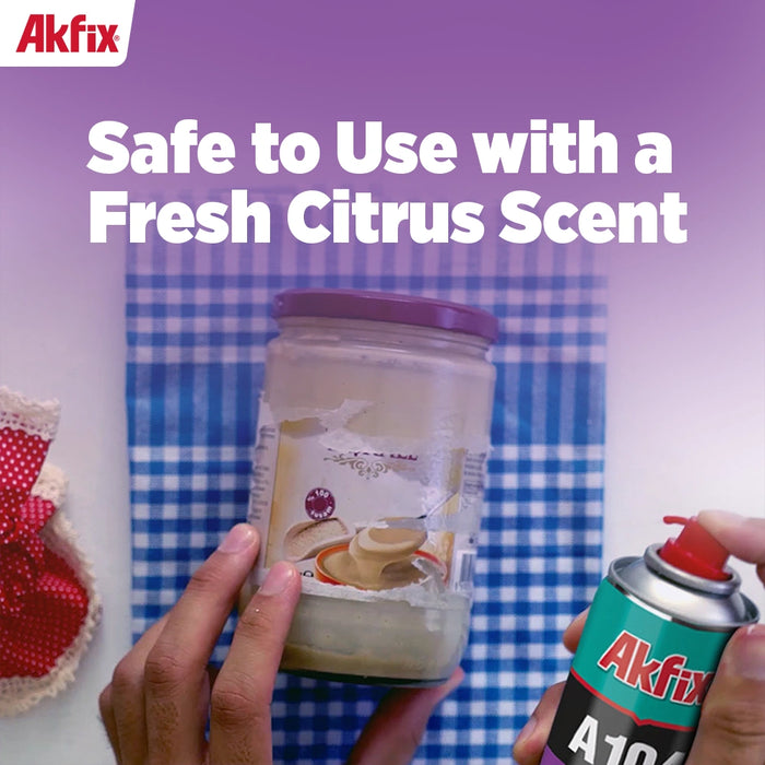 Akfix A104 Label & Sticker Remover Spray 6.7 oz