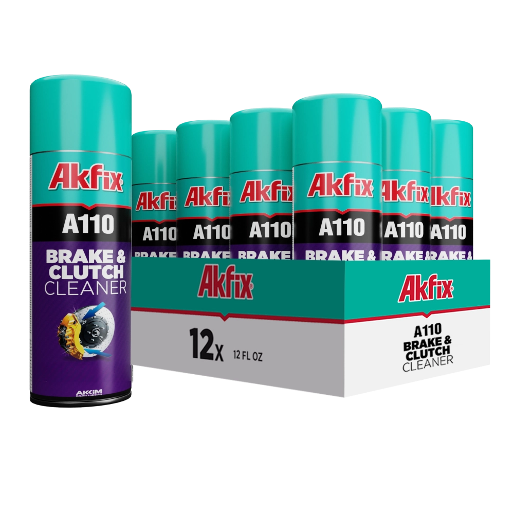 Akfix A110 Brake & Clutch Cleaner - Fast-drying, residue-free degreaser. Removes oil and brake fluid from brakes and clutch c…