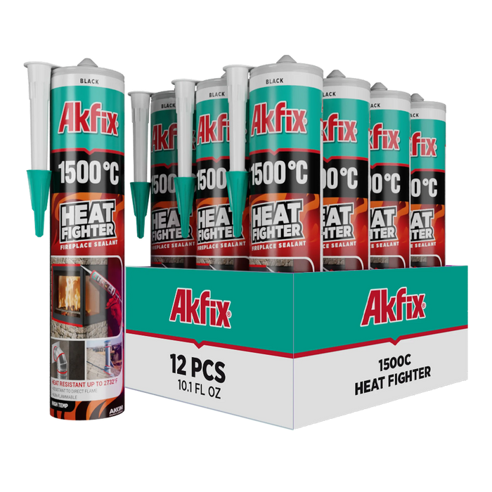 Akfix A 1500 Heat Fighter - High Temp Fireplace Sealant