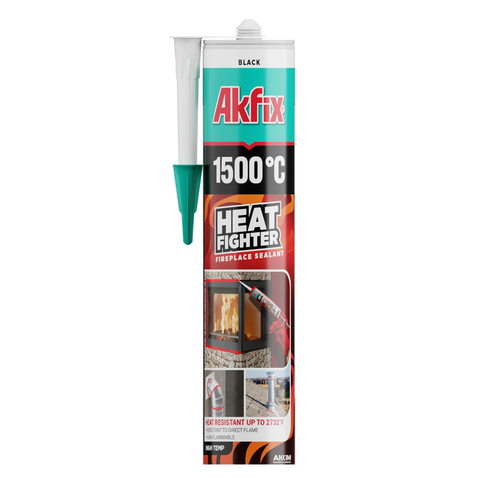 Akfix A 1500 Heat Fighter - High Temp Fireplace Sealant