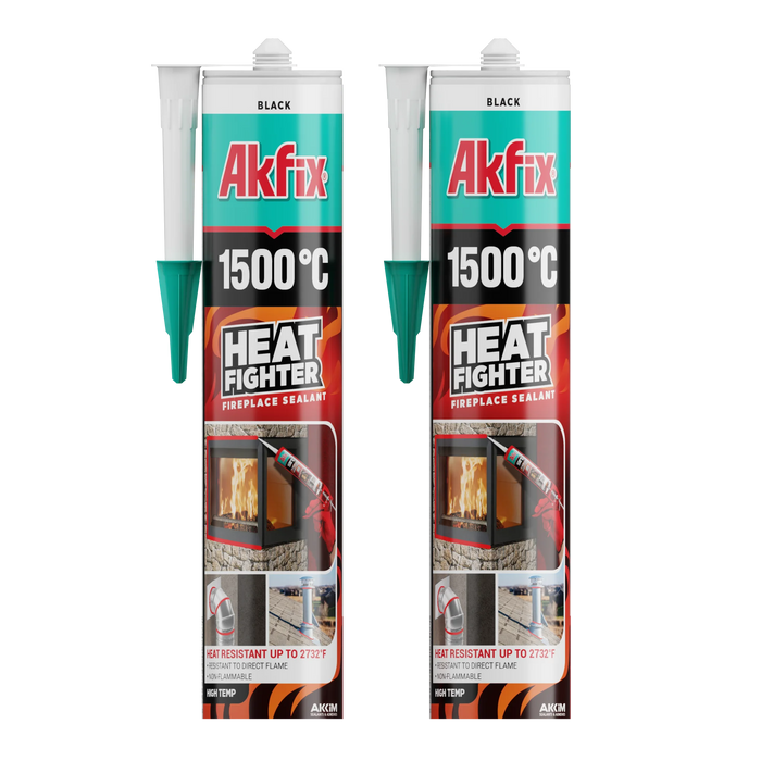Akfix A 1500 Heat Fighter - High Temp Fireplace Sealant