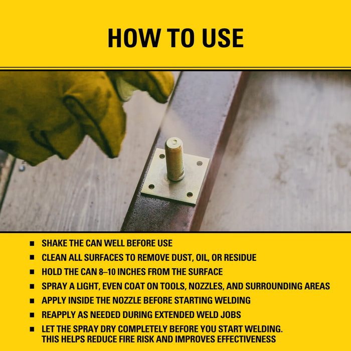 Stanley AP90 Special Care Anti-Spatter Welding Spray - 13.5 oz