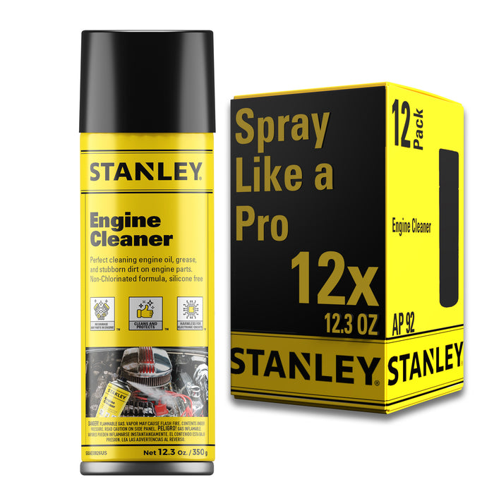 Stanley Engine Cleaner & Degreaser Spray - Citrus-Based, 12.3oz