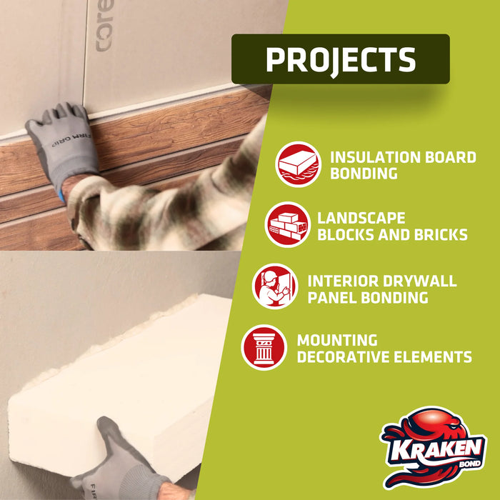 Kraken Bond Fastbond Adhesive - Gun Foam, 24 oz