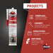 Kraken Bond Fireplace Sealant - Fireplace Caulk - Projects