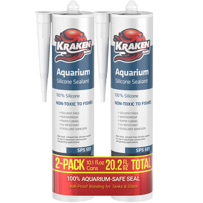 Kraken Bond Aquarium 100% Silicone Sealant - 10.1 fl oz