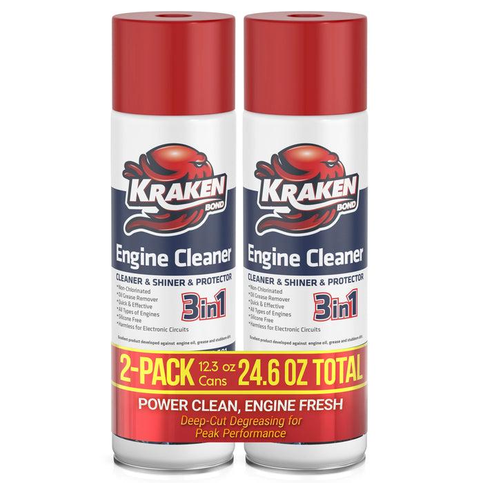 Kraken Bond Engine Cleaner and Degreaser Spray - 12.3 oz