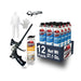 Kraken Bond FastCoat Spray Foam Insulation, Closed Cell Kit - 12 Pack + 1 Foam Cleaner + 1 Foam Gun + 1 Protective Equipment