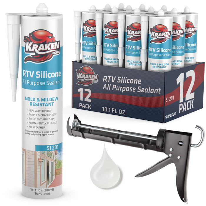 Kraken Bond All Purpose RTV Silicone - 10.1 fl oz