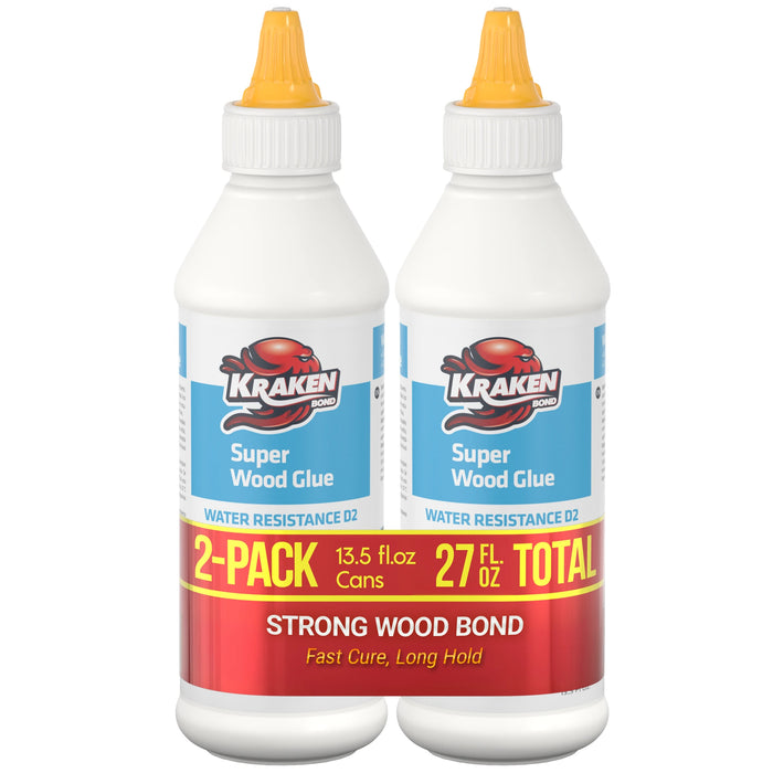 Kraken Bond D2 White PVA Super Wood Glue - 13.5 fl oz