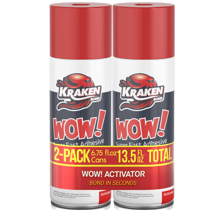 Kraken Bond WOW CA Glue Accelerator Spray (Only Activator)