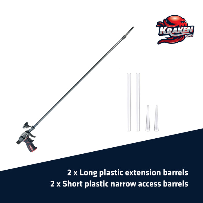 Kraken Bond Long Reach Pro Foam Gun - 40"