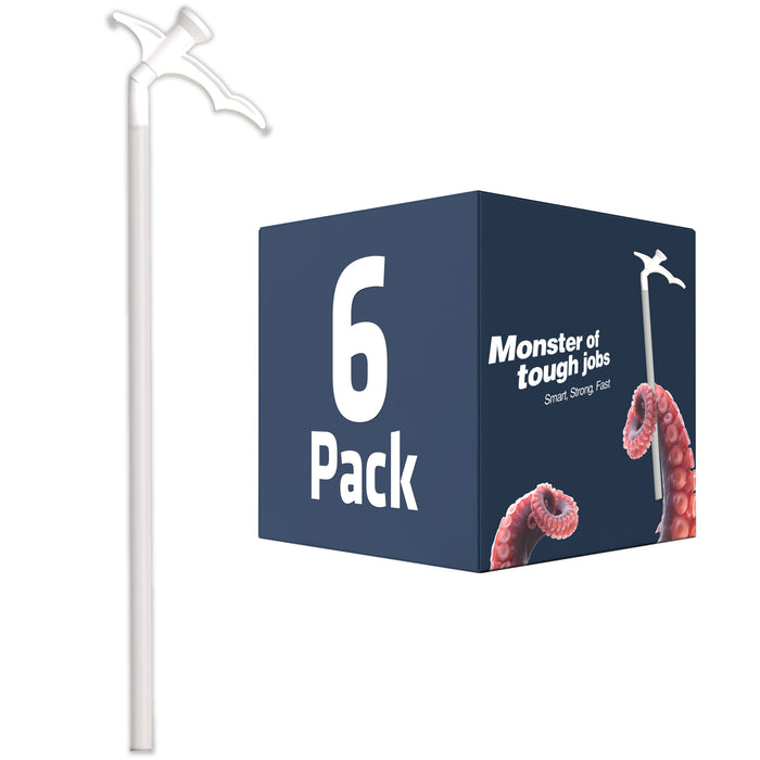 Kraken Bond Insulating Plastic Straw Tubes - 6 Pack