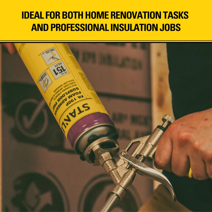 Stanley PRO-FG24 Foam Gun - 24" | High Precision for Expanding Insulation Foam
