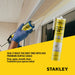 Stanley Pro Grade Premium Caulk - Siliconized Sealant - Usage