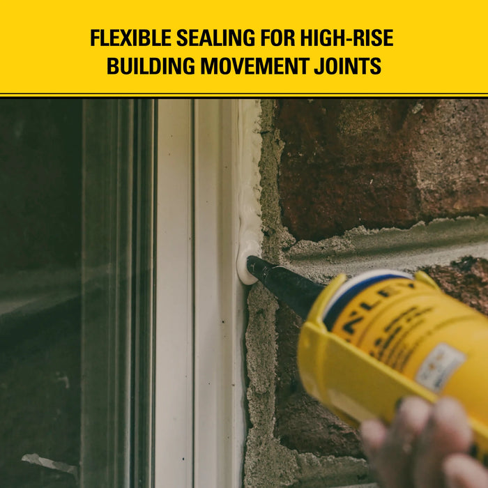 Stanley S302 Window & Door Multiflex - Flexi Seal, White, 9.8 fl oz