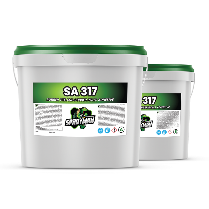 Sprayman – SA-317 – Rubber Tile and Rubber Rolls Adhesive