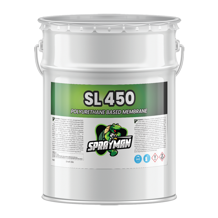 Sprayman – SL-450 – Polyurethane Based Waterproofing Membrane