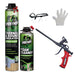 Sprayman Thermal & Sound Insulation Spray Foam 1 Can + Foam Cleaner + Foam Gun +Eye Protection + Glove