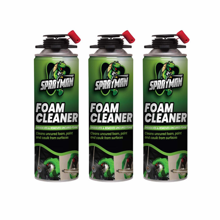 Sprayman Foam Cleaner - 3 Pack