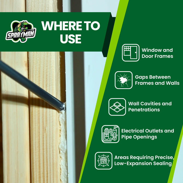 Sprayman X-Climate Pro Window & Door Foam