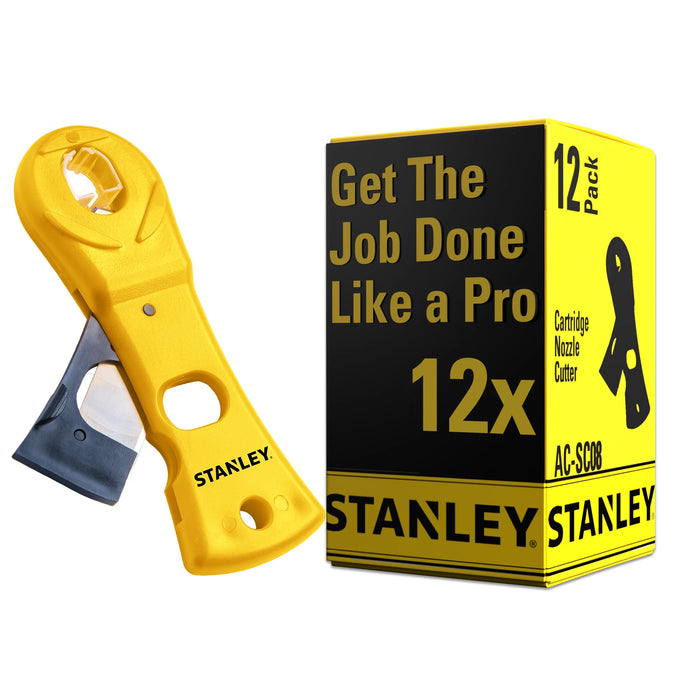 Stanley Silicone & Caulk Tube Cutter – Precision Caulking Tool