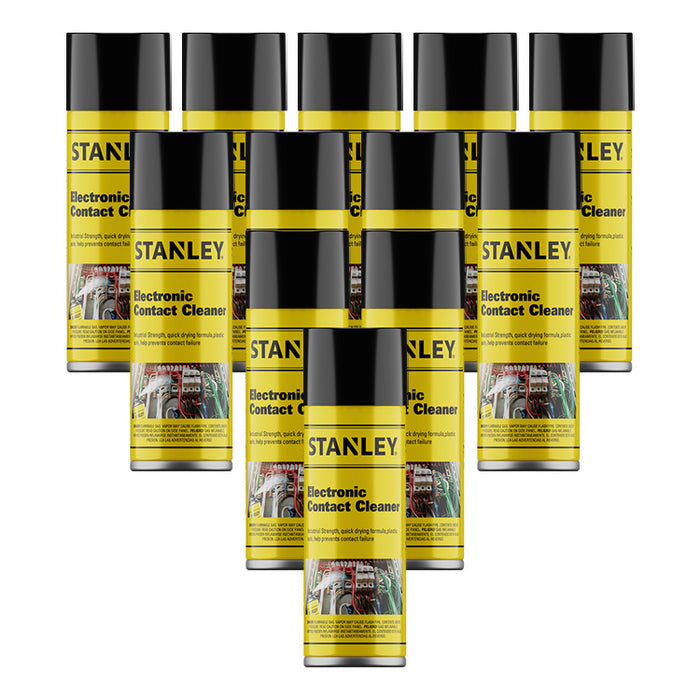 Stanley Electrical Contact Cleaner SprayQuickDrying & NonConductive