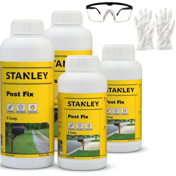 Stanley F996 Post Fix, Fence Post Foam - Rapid Installation Composite, 23.8 oz