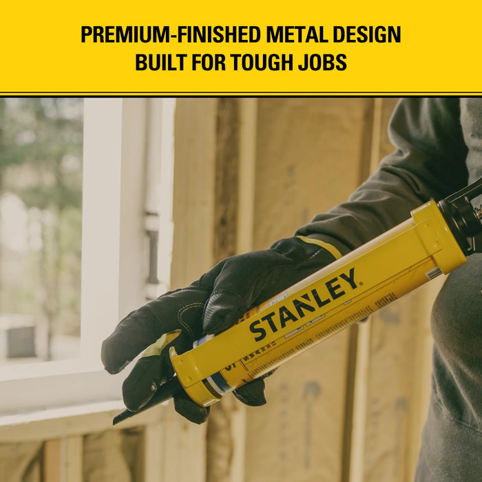Stanley Professional Caulk Gun – 18:1 Thrust Ratio, PRO-CG2