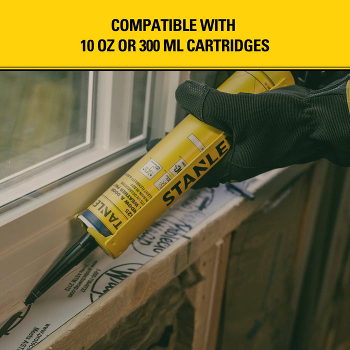 Stanley Professional Caulk Gun – 18:1 Thrust Ratio, PRO-CG2