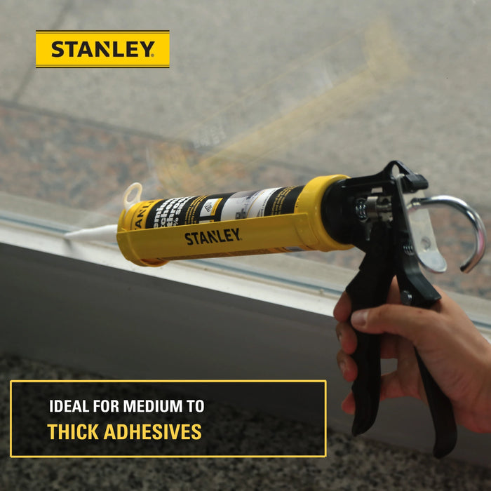 Stanley Professional Caulk Gun – 18:1 Thrust Ratio