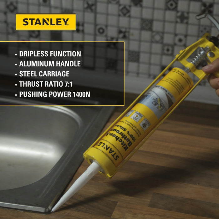 Stanley Caulking Gun – 7:1 Thrust Ratio