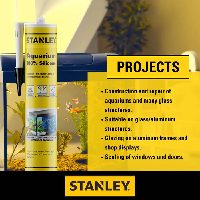 Stanley Aquarium 100% Silicone - Projects