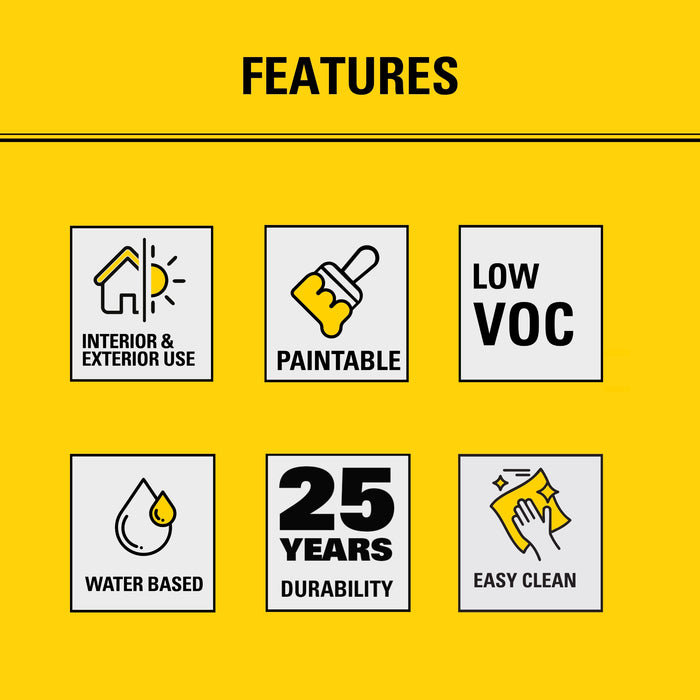 Stanley S502 Painter's Choice Latex Caulk Clear, 10.1 oz