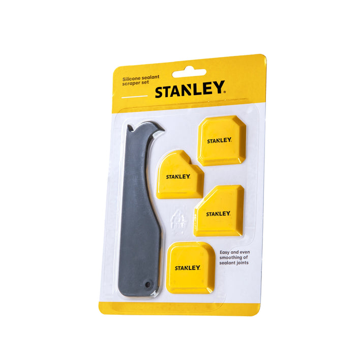 Stanley Caulking Tool Set – Sealant Scraper & Caulk Smoother Pads