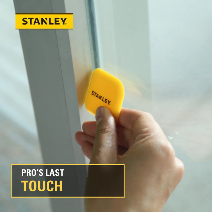 Stanley Caulking Tool Set – Sealant Scraper & Caulk Smoother Pads