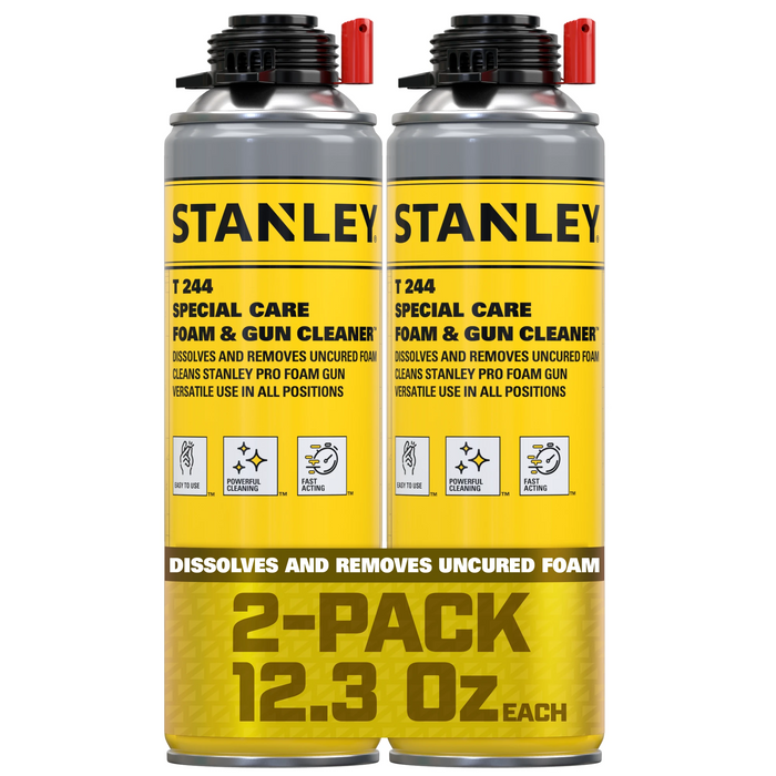 Stanley T244 Polyurethane Foam Cleaner, 12.3oz