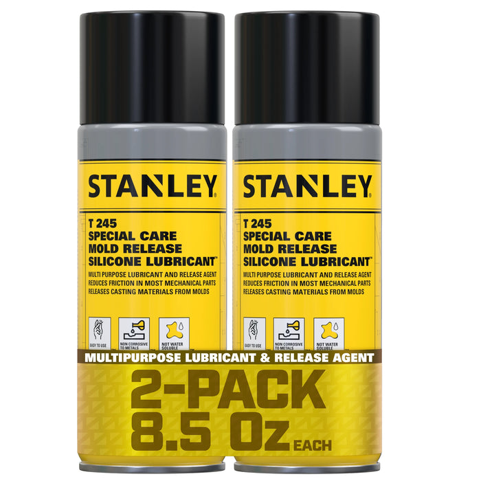 Stanley T245 Special Care Mold Release Silicone Lubricant Spray, 8.5 oz