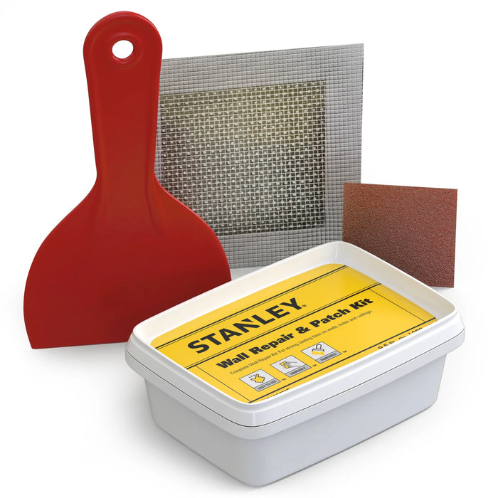 Stanley S552 Wall Repair Patch Kit - White, 9.5 fl oz