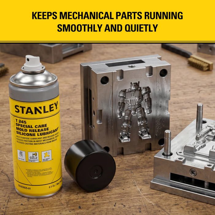 Stanley T245 Special Care Mold Release Silicone Lubricant Spray, 8.5 oz