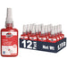 Kraken Bond High Strength Red Threadlocker - KH 62, 12 pack