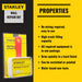 Stanley Wall Repair Patch Kit - Features